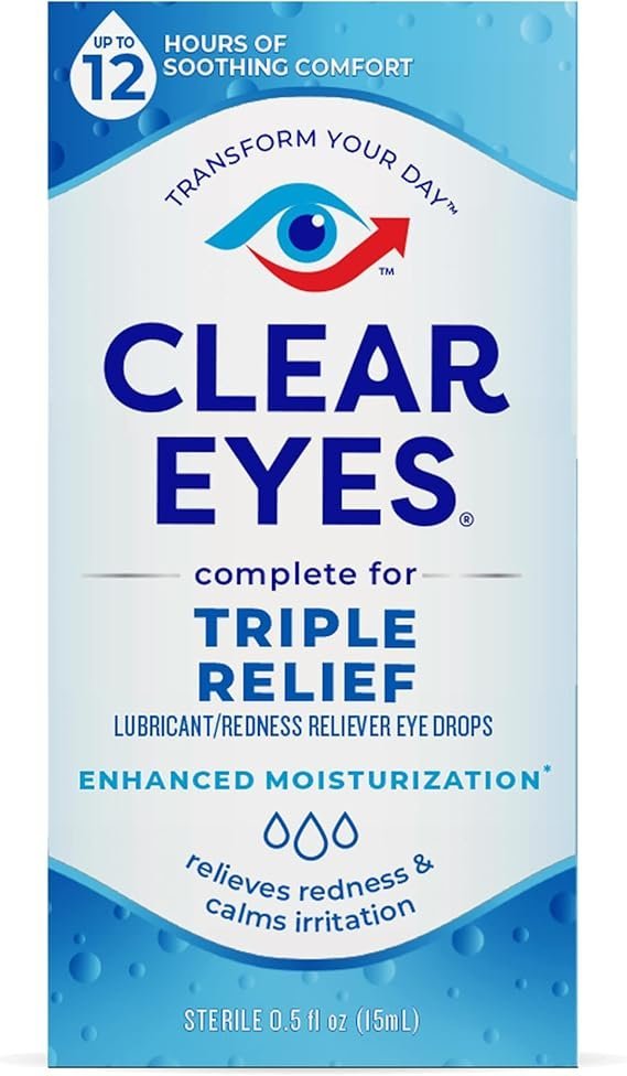 Clear Eyes Triple Relief Eye Drops